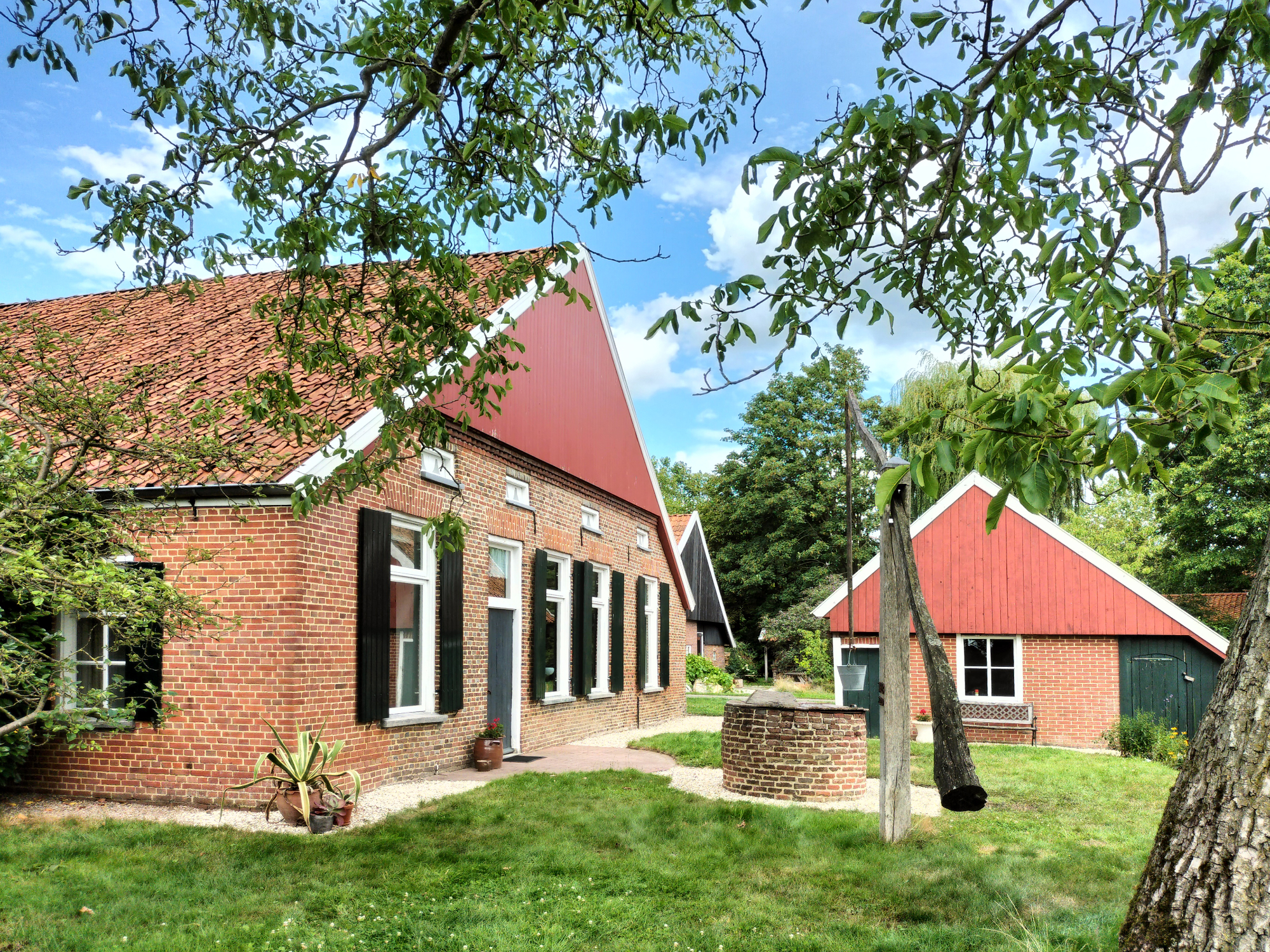 Vakantiehuis Echterhoes, authentieke boerderij met put