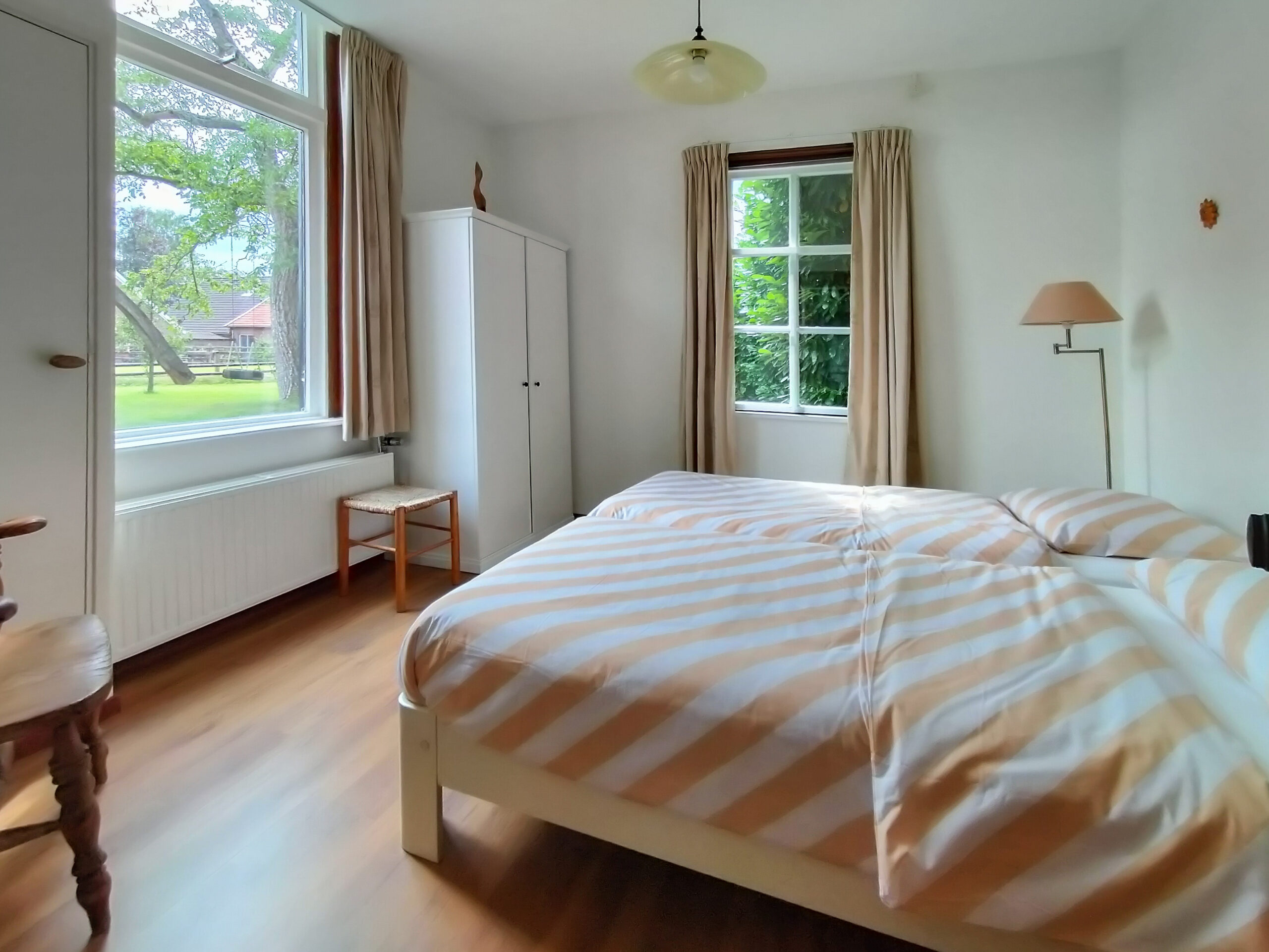 Slaapkamer in vakantiehuis Echterhoes in Winterswijk